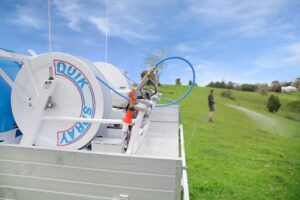 QUIK SPRAY 9TBE TWIN HOSE REEL SPRAYER