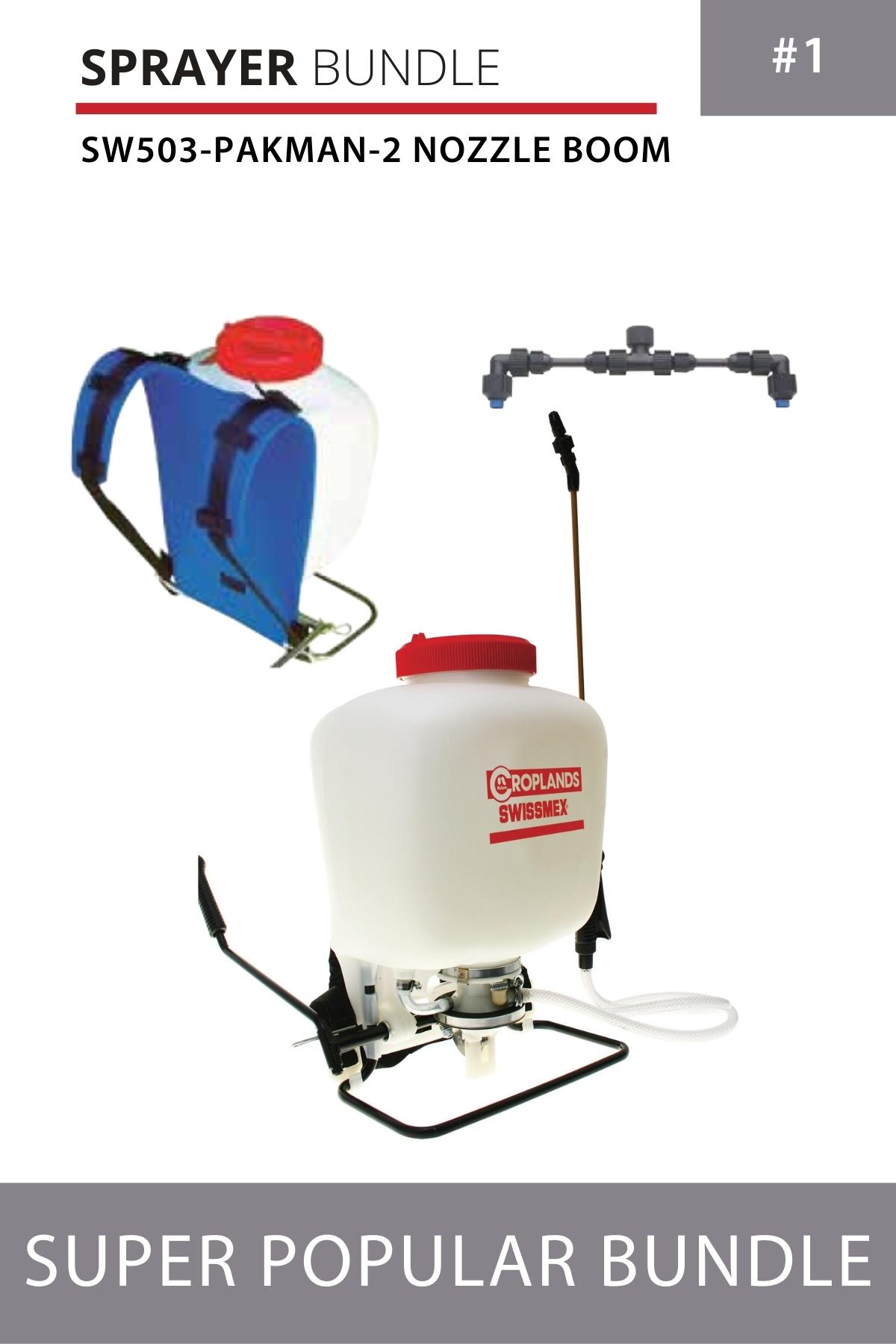 Backpack shop sprayer nozzles