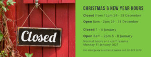 Spray shop holiday opening hours