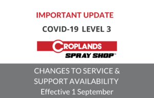 Croplands Level 3 Operations Notice