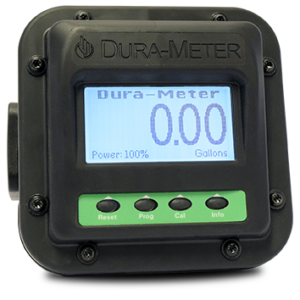 Dura Chemical Mixing Meter screen