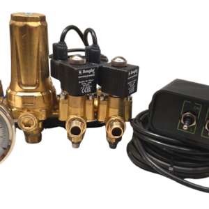 Arag Electric Controls 2-section brass