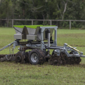 Alternative view of Quik Spray GP-1200 6-in-1 Seeder Dual Box