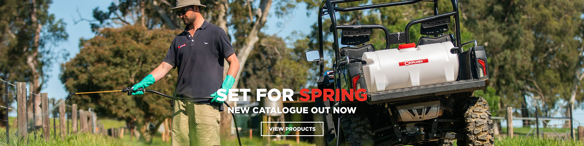 to Croplands Spray Shop