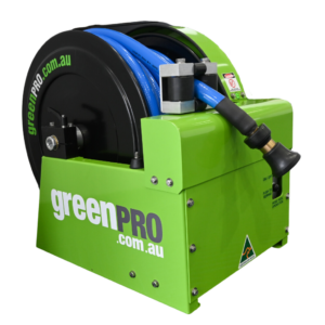 Quik Spray greePRO Automatic reqind Hose Reel for golf courses, farms and parks