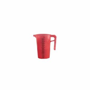 1L Red Calibrated measuring jug