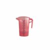 3L Red Calibrated measuring jug