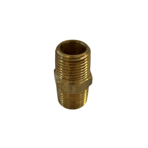 Brass Hex Nipple 1/2"