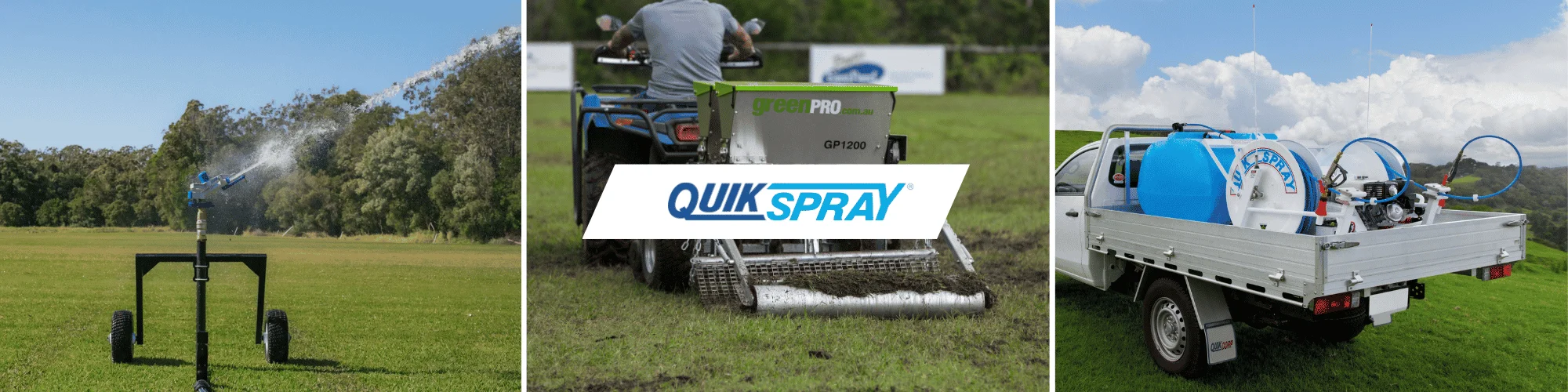 Quik Spray Pasture Management Equipment