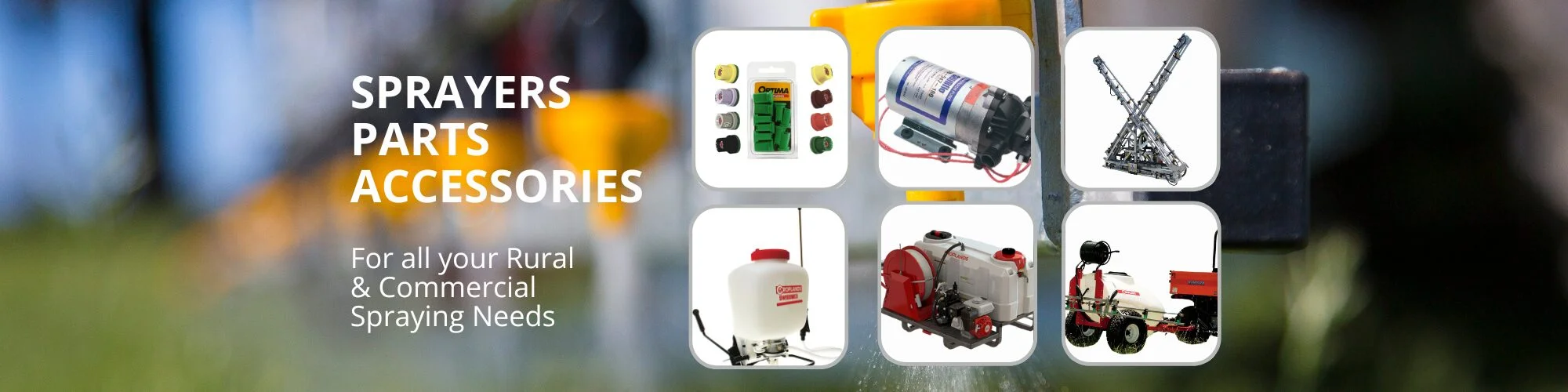 Croplands SprayShop Sprayers, Parts and Accessories